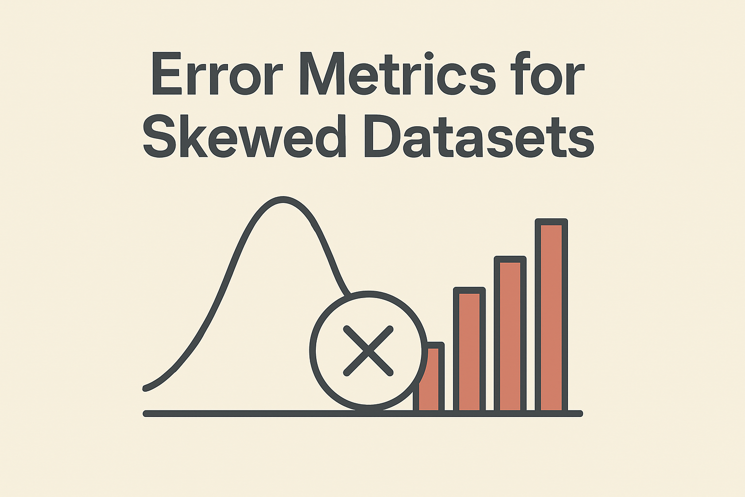 Error metrics for skewed datasets｜倾斜数据集的误差指标