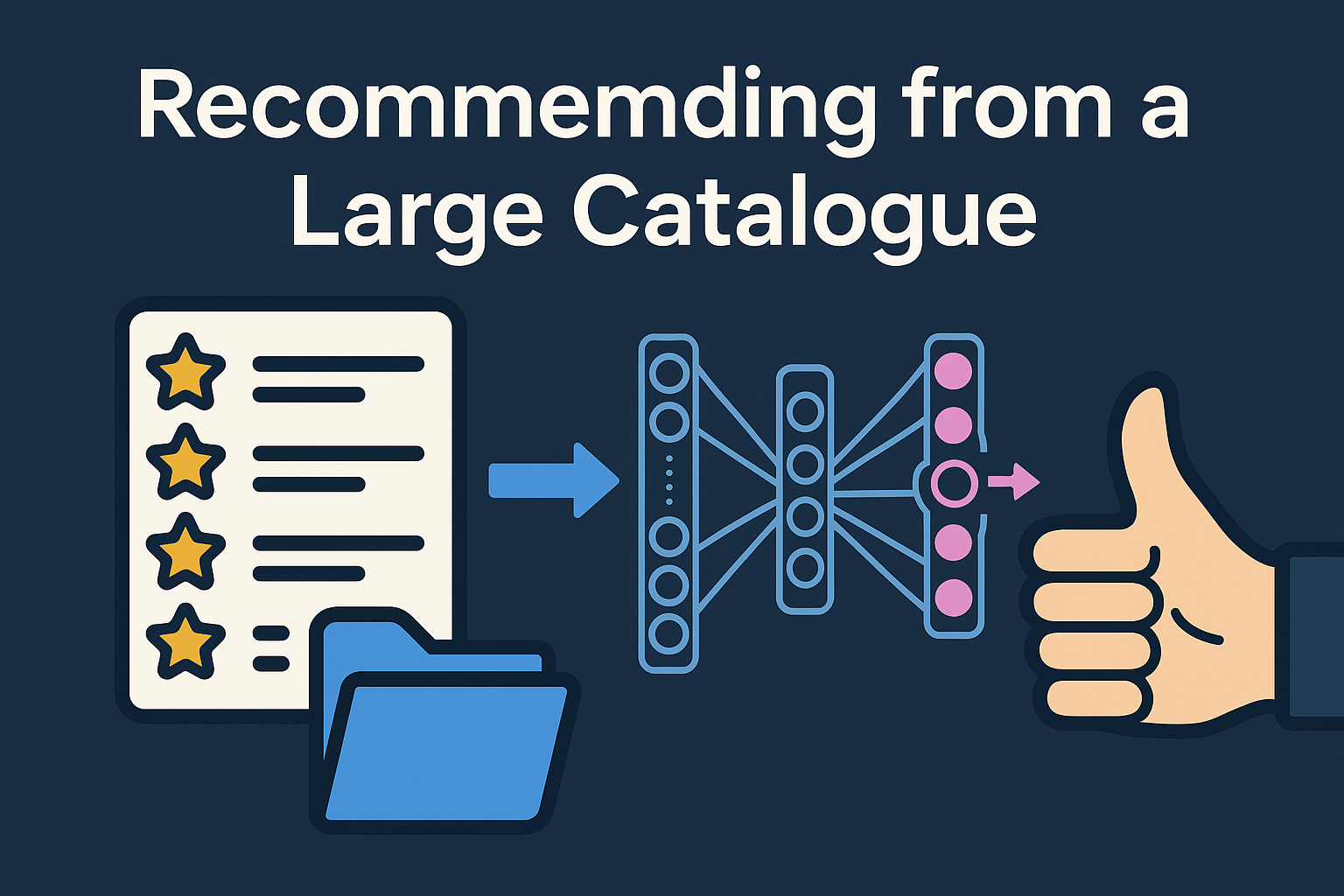 Recommending from a large catalogue｜从大目录中推荐