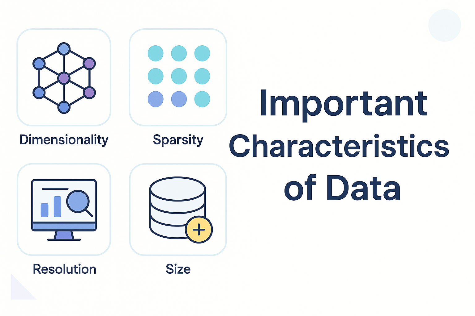 Important Characteristics of Data｜数据的重要特征